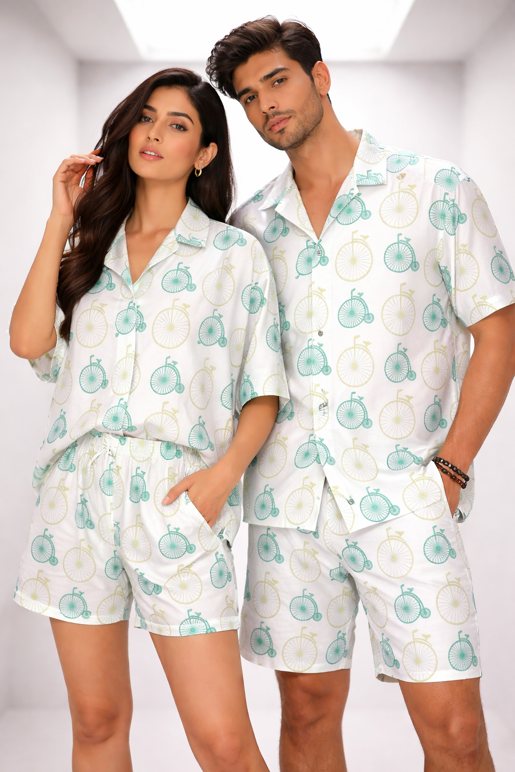 Pedal Print Night Suit