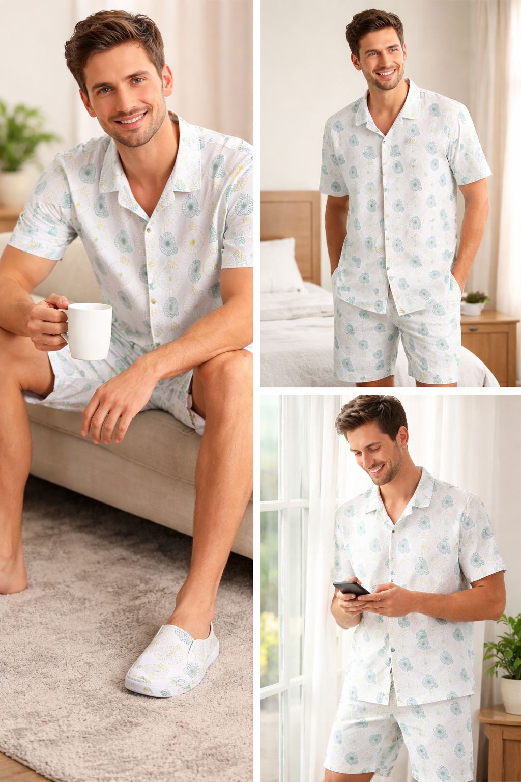 Pedal Print Night Suit