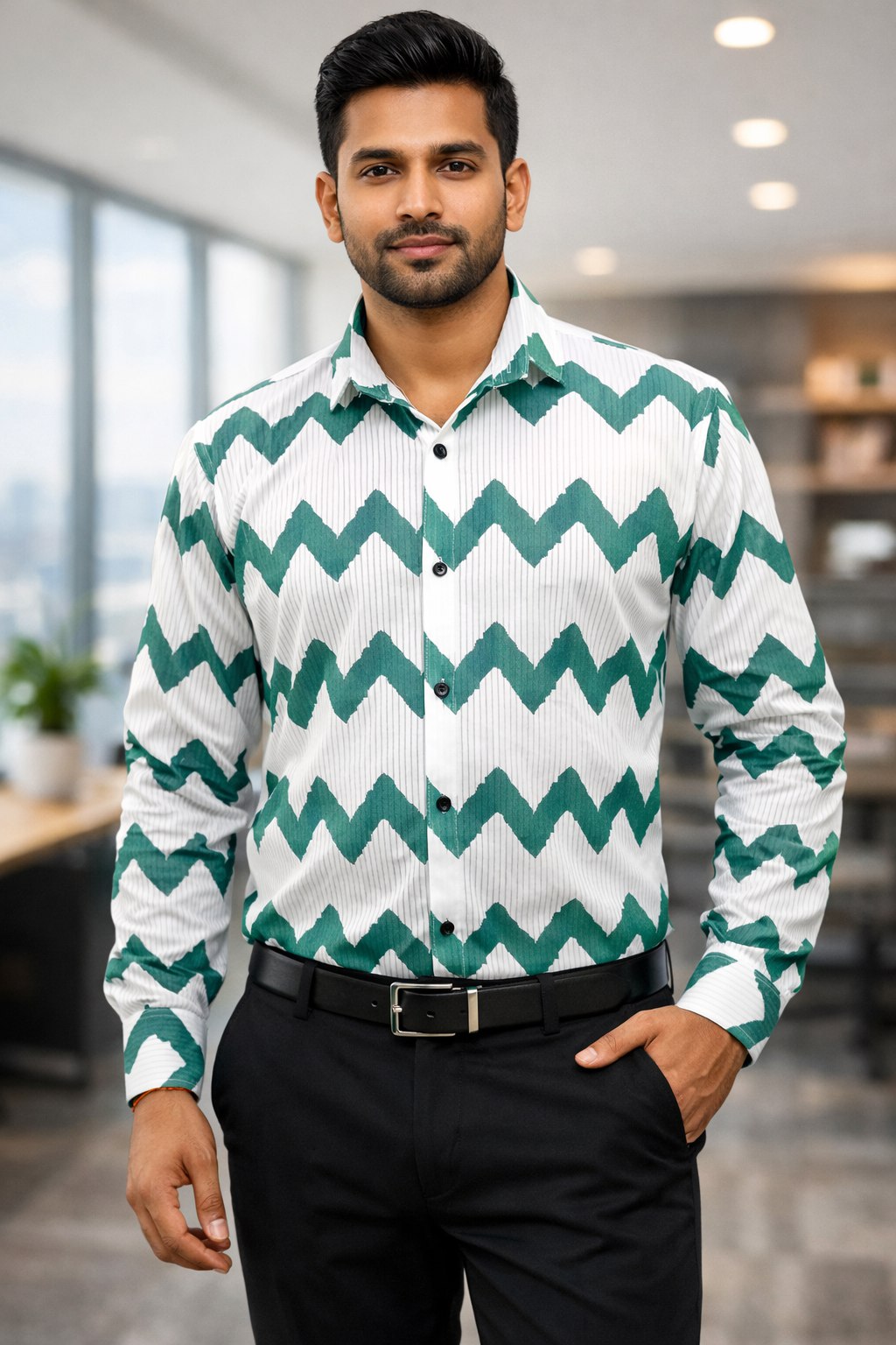 Emerald Wave Shirt