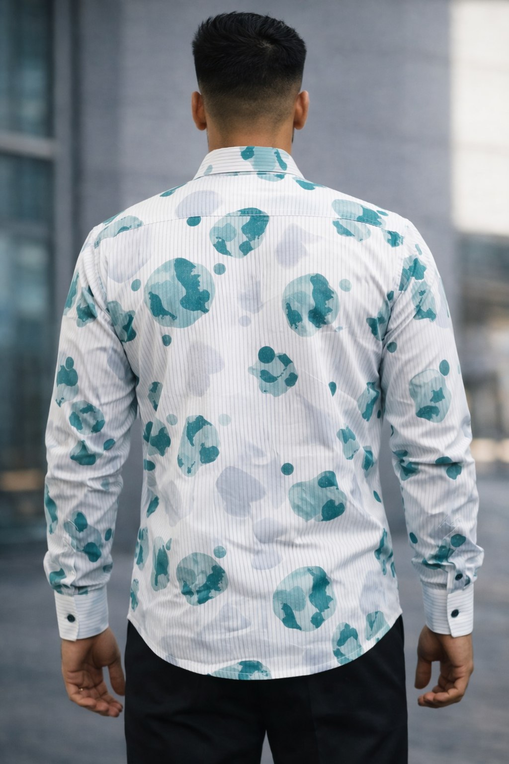 Modern pattern shirt